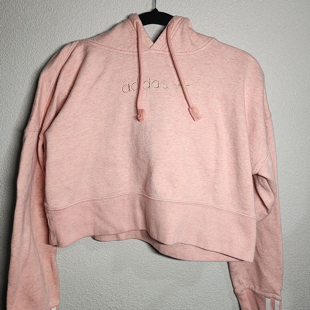 Adidas Women's Pink Hoodie